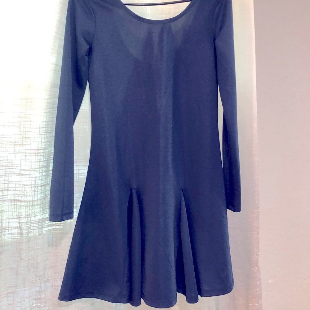 Navy blue dress